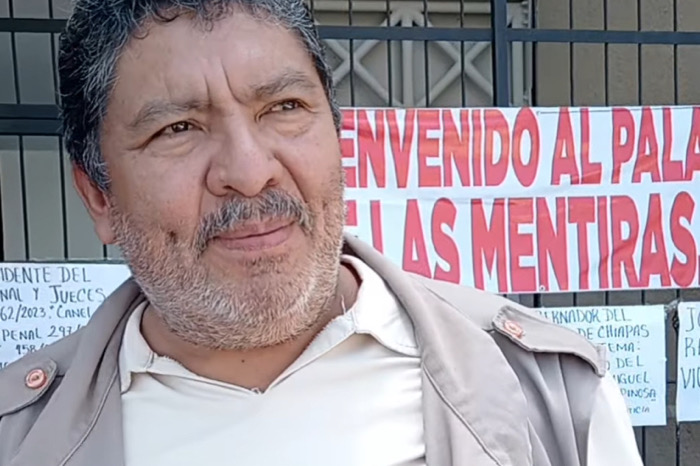 Huelga de hambre para exigir retorno de familias desplazadas 