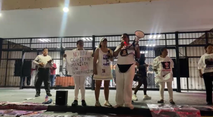 Familias marchan en Tuxtla para exigir justicia por personas desaparecidas