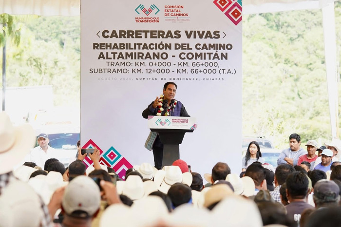 Eduardo Ramírez inaugura el Centro LIBRE en Comitán y anuncia rehabilitación de carreteras