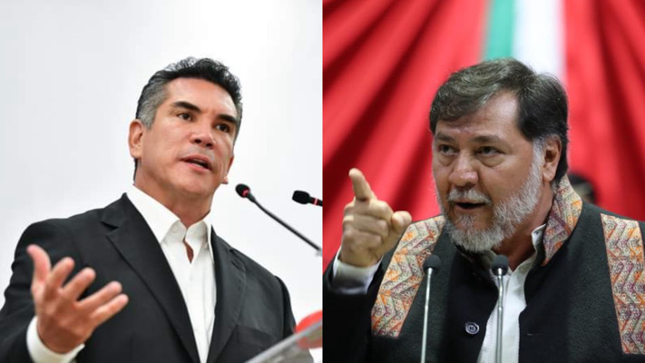 Alito Moreno y Fernández Noroña cruzan acusaciones por caso Adán Augusto