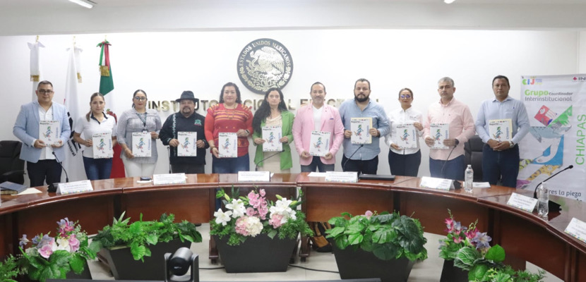 INE Chiapas presenta resultados de la Consulta Infantil y Juvenil 2024
