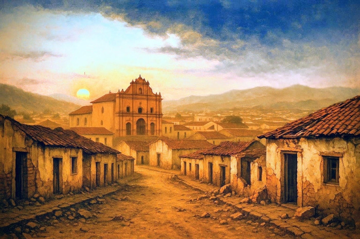 San Cristóbal en el ocaso del imperio / A Estribor