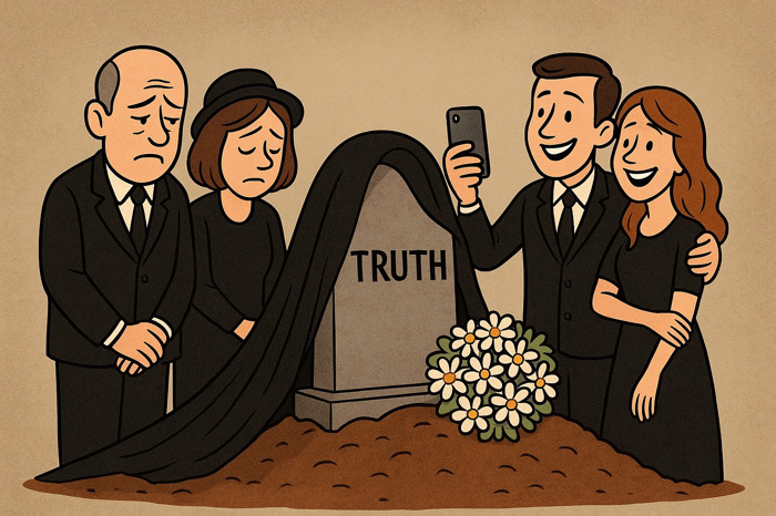 Deepfake, el funeral de la verdad / Sarcasmo y café