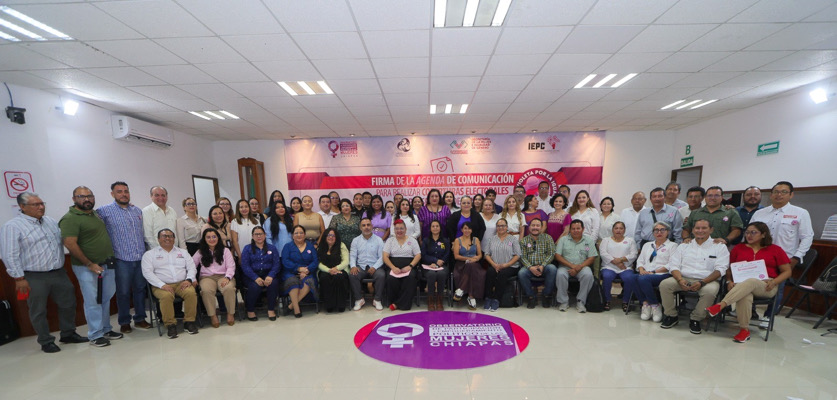 Firman OPEPM y periodistas, Agenda de Comunicación para realizar coberturas electorales con perspectiva de género