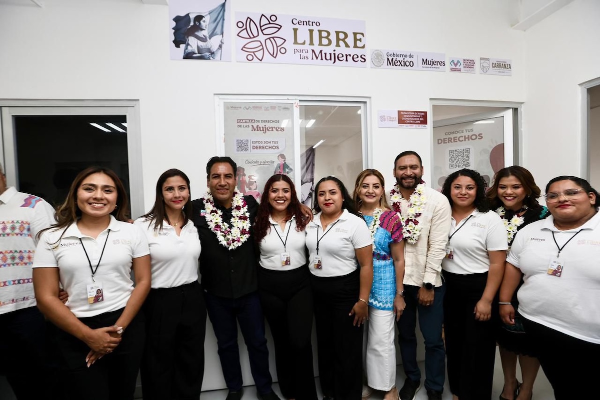 Eduardo Ramírez inaugura Centro LIBRE para las Mujeres en Venustiano Carranza