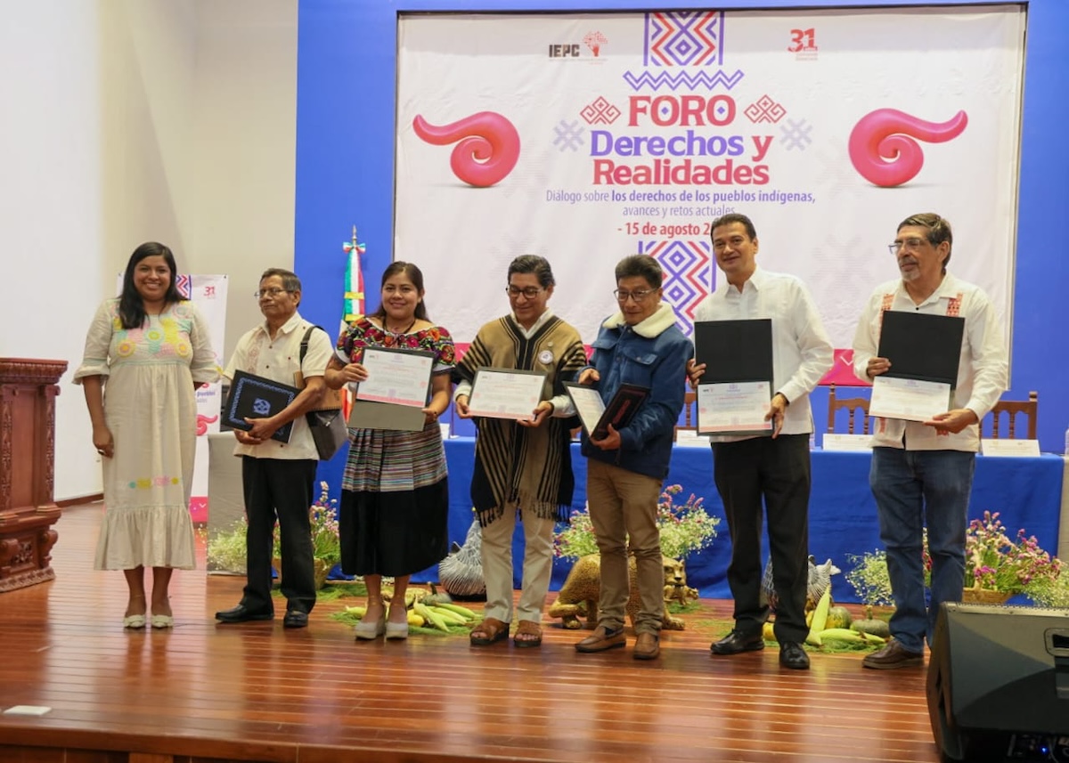 IEPC realiza foro “Derechos y realidades, dialogo sobre los derechos de los pueblos indígenas, avances y retos actuales”