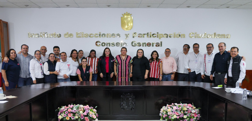 Concluye IEPC sesión de seguimiento permanente a la jornada electoral de Pantelhó