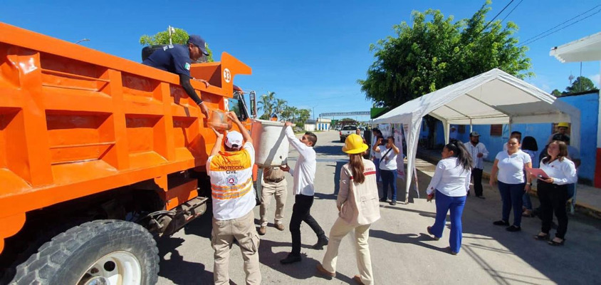 ¡Manos a la obra! Alcalde dio el banderazo de inicio a la campaña de descacharrización y nebulización