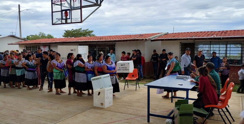 RSP espera confirmación de triunfo tras cierre de elección extraordinaria en Pantelhó