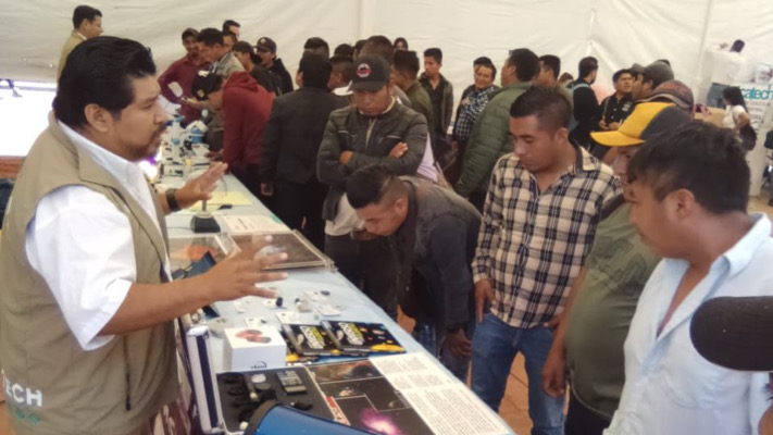 Continúa la enseñanza de la ciencia con la Caravana Balam en municipios de Chiapas