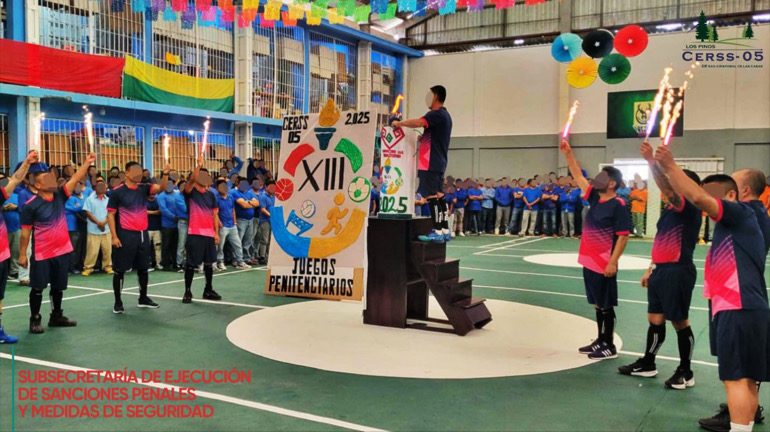 SSP inaugura edición 13ª de los juegos penitenciarios 2025 en Chiapas