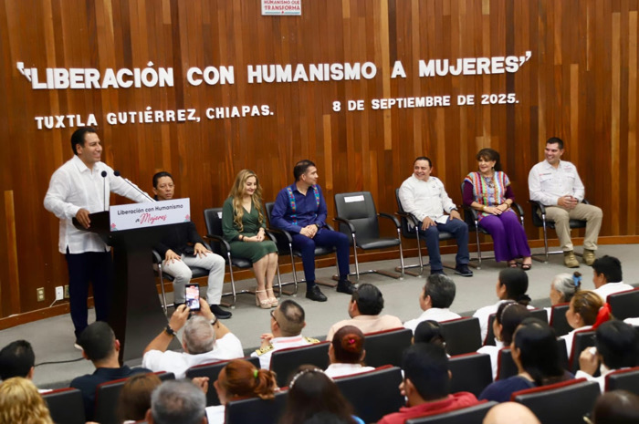 Eduardo Ramírez y Juan Carlos Moreno encabezan liberación con enfoque humanista de mujeres