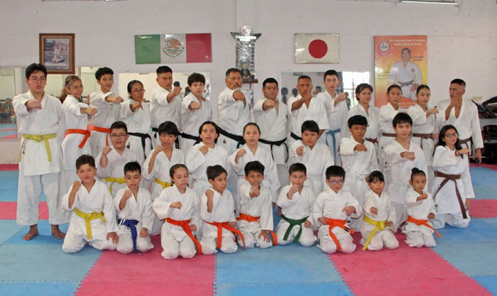 Shotokan Karate Do México-Chiapas fortalece el espíritu marcial con exámenes de grados Kyu en el estado