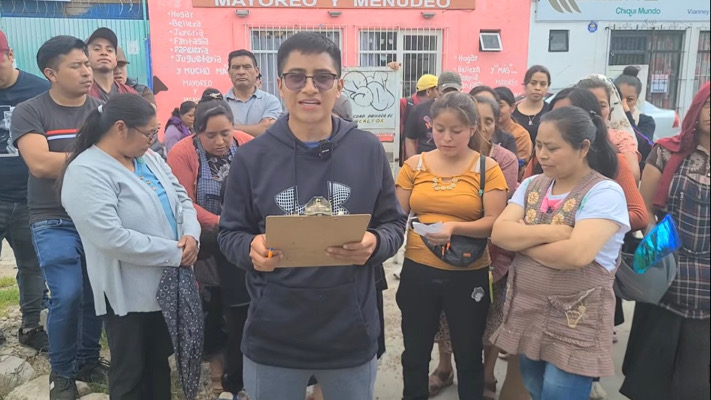 Comerciantes de Mercaltos cumplen dos días de protestas en SCLC