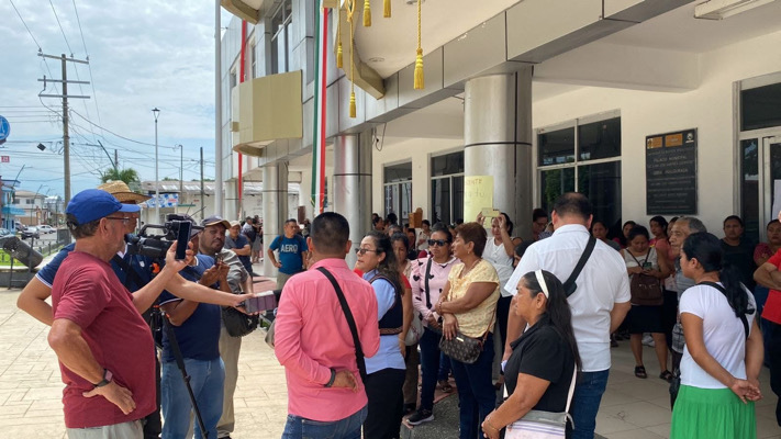 Toman presidencia de Cacahoatán por incumplimiento de acuerdos