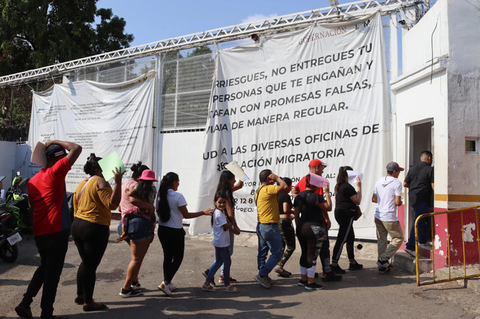Migrantes organizan nueva caravana con rumbo a Ciudad de México