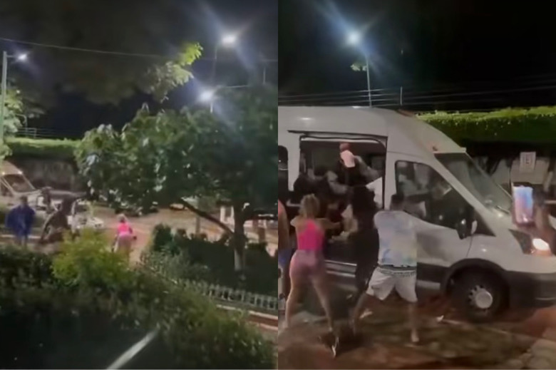 INM y Guardia Nacional realizan operativo para frenar caravana migrante en la costa