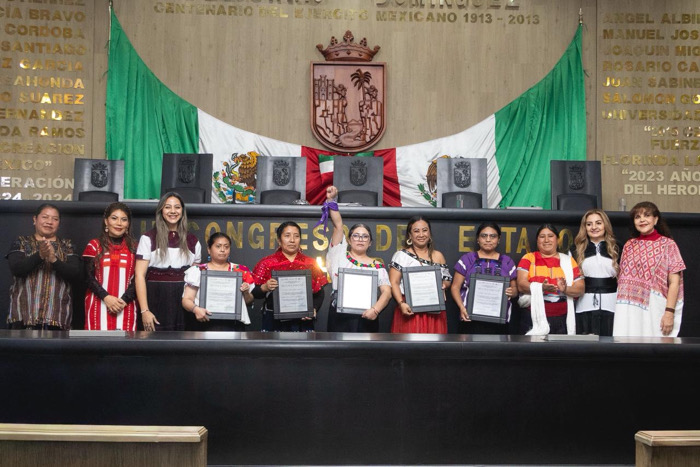 Congreso entrega Premio Estatal “Mujer Transformadora 2025 Juana Gómez Ramírez”