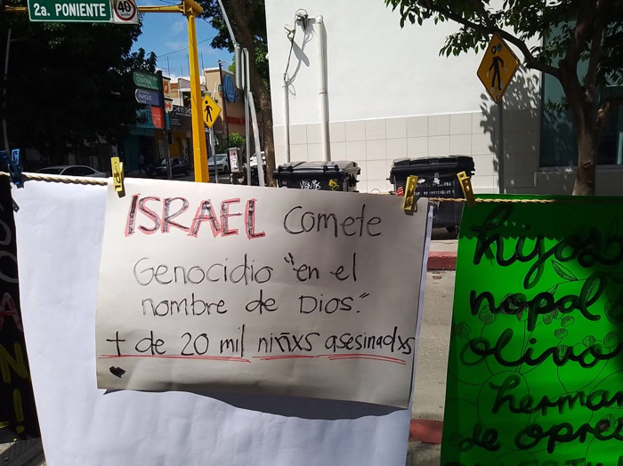 Colectivos y Museo de la Ciudad expresan solidaridad con Palestina