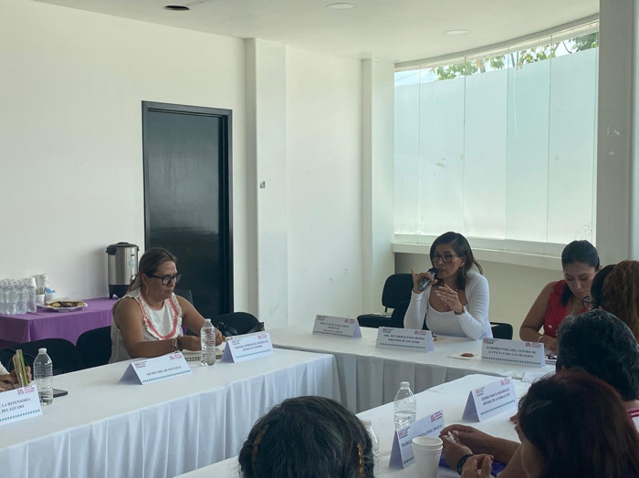 Poder Judicial de Chiapas participa en Mesa de Trabajo Interinstitucional para fortalecer la atención a mujeres víctimas de violencia