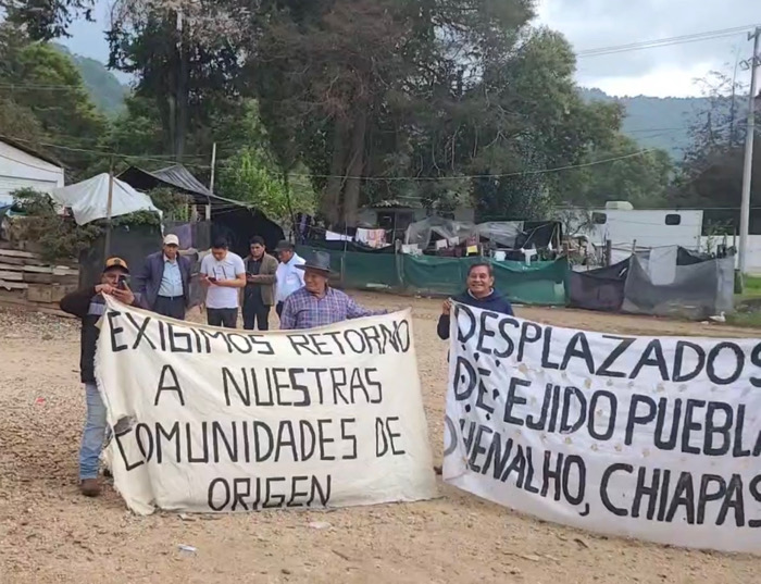 Desplazados de Chenalhó demandan soluciones urgentes para su retorno