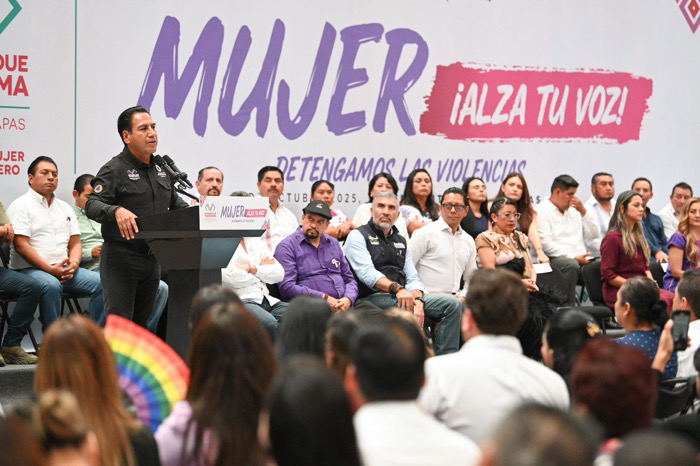 Eduardo Ramírez pone en marcha la campaña “Mujer, ¡alza tu voz! Detengamos las violencias”