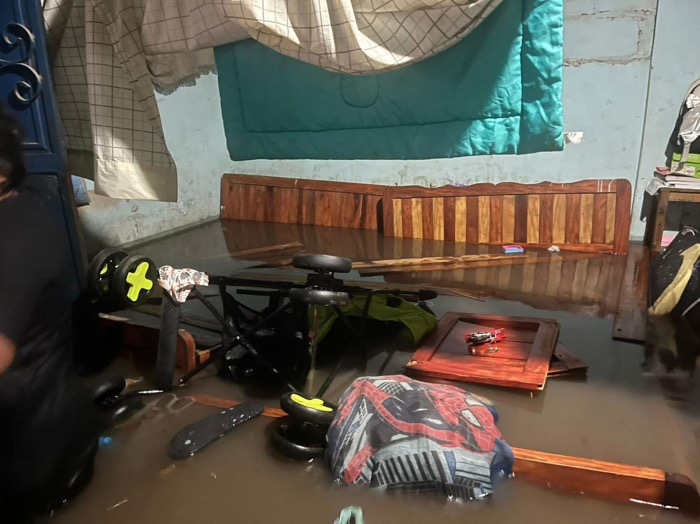 Se desborda el río Suchiate y deja afectaciones en colonias y rancherías