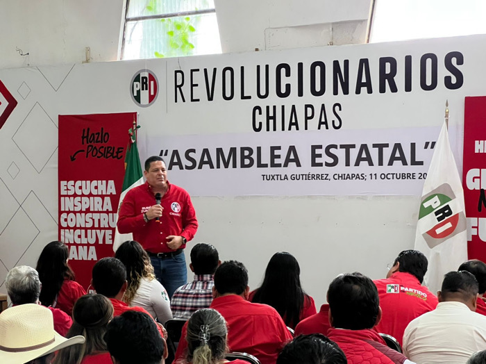 PRI Chiapas realiza Asamblea Estatal con presencia del CEN; fortalecen estructura rumbo al 2027