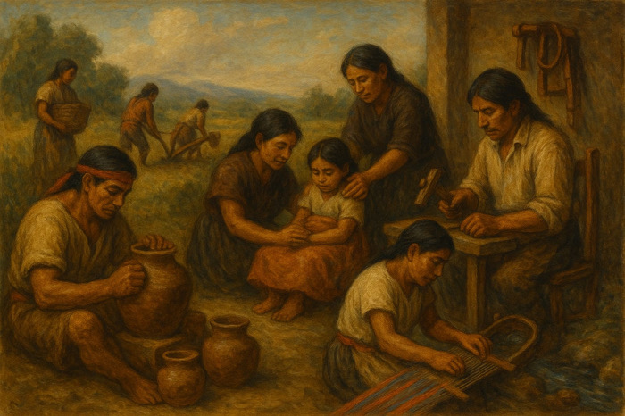 Los oficios del virreinato: una nación hecha a mano / A Estribor