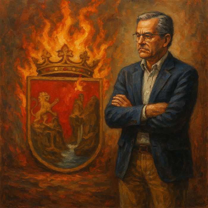 La insurrección del escudo / A Estribor