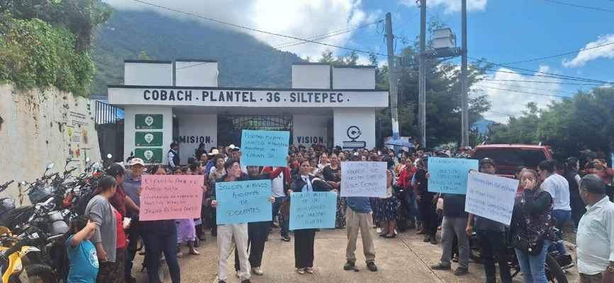 Persiste conflicto en el Cobach 36 de Siltepec por despido de director