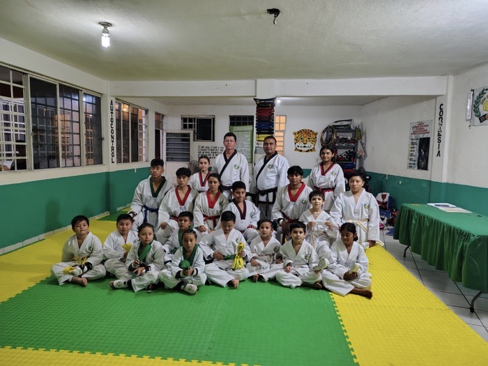 La Asociación Mexicana de Moo Duk Kwan Certifica Nuevos Grados y Cintas en Chiapas 