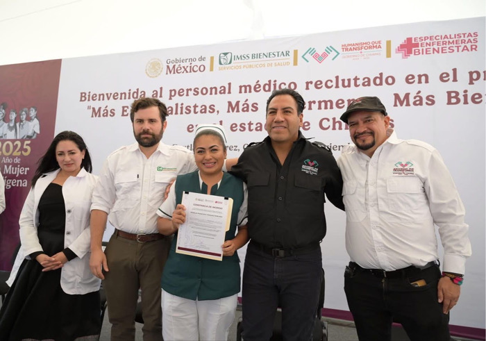 Arranca en Chiapas el programa Más Especialistas, Más Enfermeras, Más Bienestar con más de 240 médicos