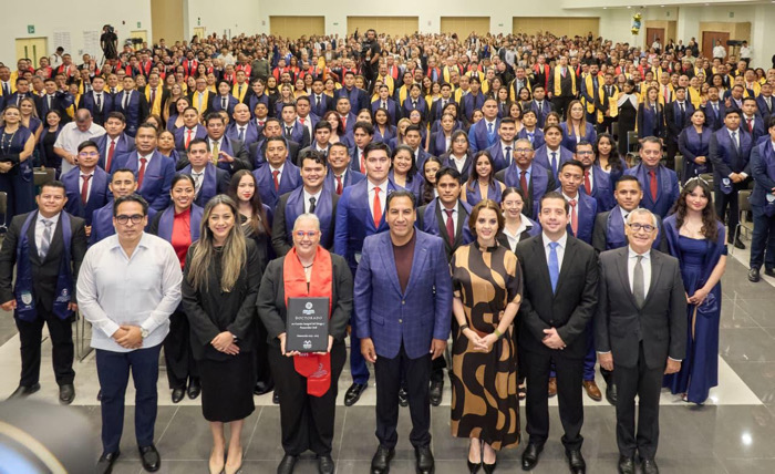 Se gradúa semillero de profesionales egresados de la Escuela Nacional de Protección Civil Chiapas