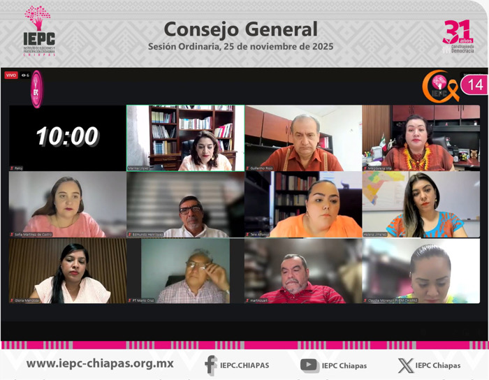 Aprueba IEPC nueva integración de comisiones permanentes y comités; crea una comisión provisional