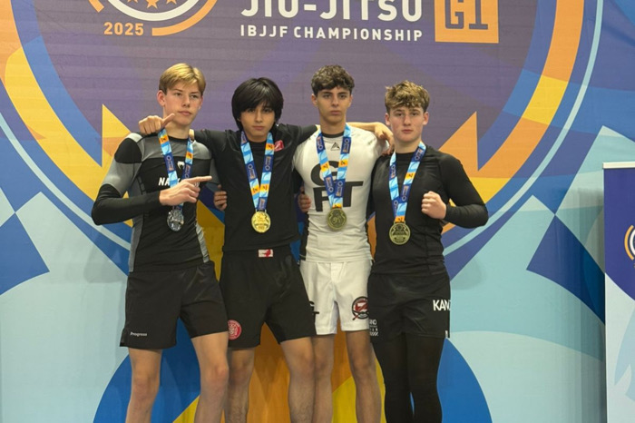 Top Brother Chiapas brilla en el “European Kids IBJJF Jiu-Jitsu No-Gi Championship 2025” en Irlanda 