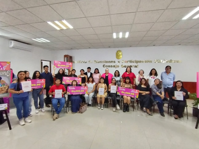 Realiza IEPC premiación de certamen “El derecho a la no discriminación”