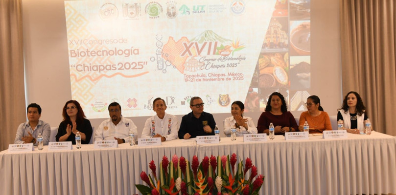 Concluye con éxito el XVII Congreso de Biotecnología Chiapas 2025 organizado por la UNACH en Tapachula