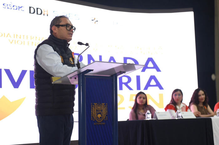 Se realiza en la UNACH la Jornada por el Día Internacional de la Eliminación de la Violencia contra las Mujeres y las Niñas