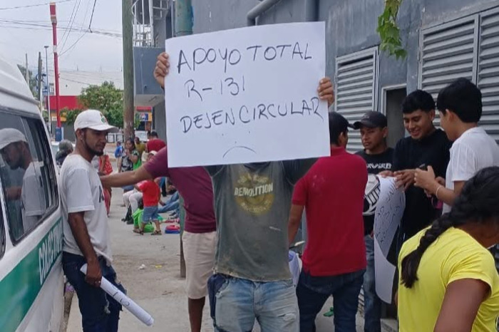 Transportistas de ruta 131 denuncian detenciones de unidades en Tuxtla