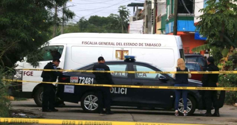 Cinco personas asesinadas en distintos municipios de Tabasco, el fin de semana