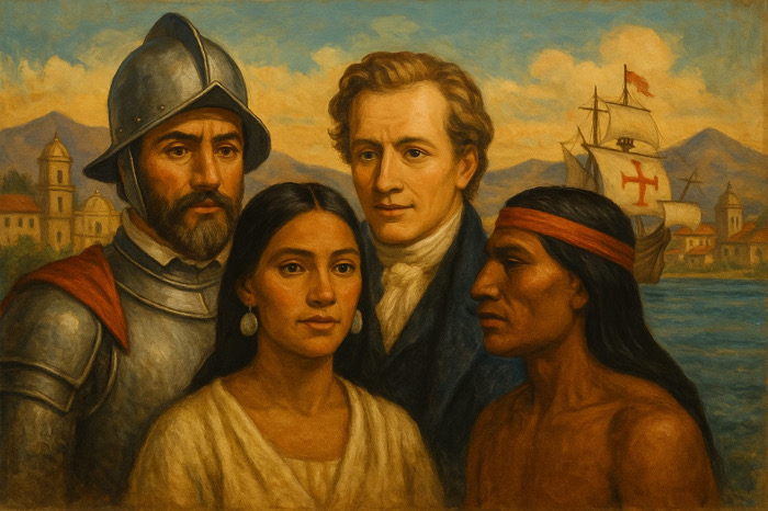 La obra de España en América / A Estribor