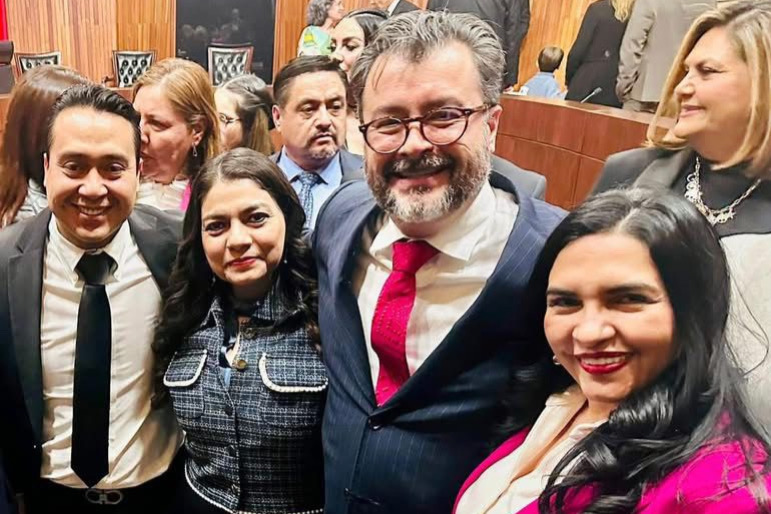 Tribunal Electoral de Chiapas atestigua inicio de funciones de Gilberto Bátiz como Presidente del TEPJF