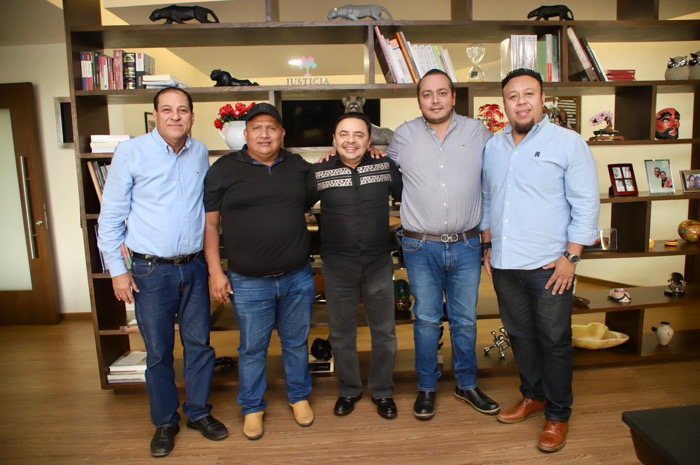 Juan Carlos Moreno Guillén y alcaldes fortalecen coordinación interinstitucional