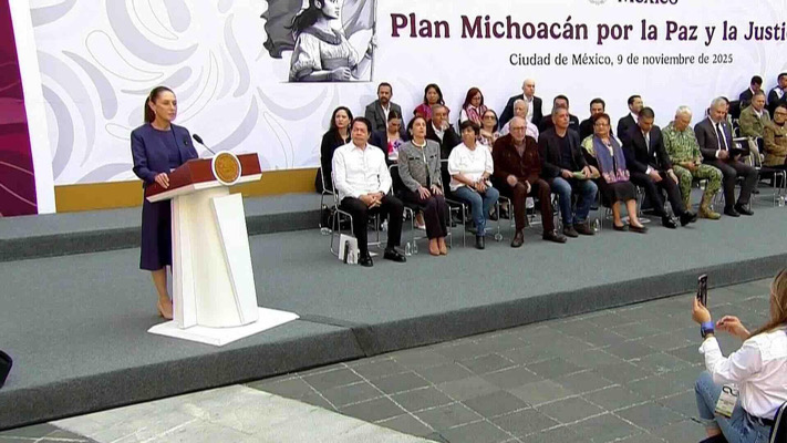 Sheinbaum anuncia inversión de 57 mil millones en el Plan Michoacán