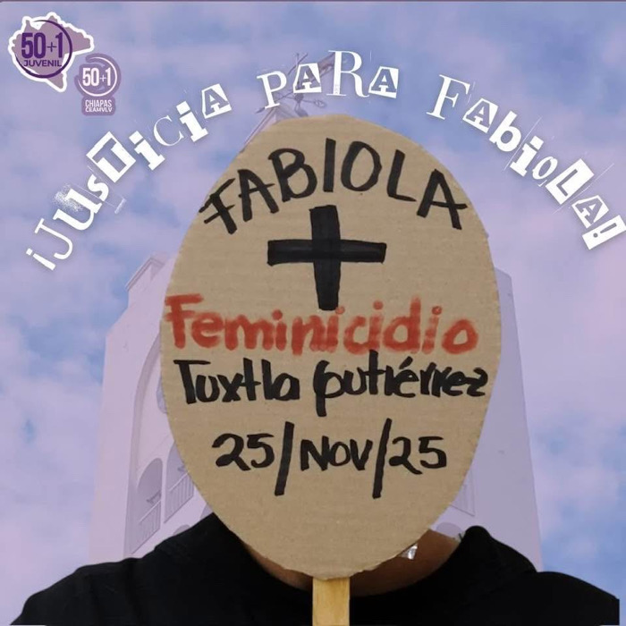 Feminicidio en Tuxtla eleva a 29 los casos durante 2025