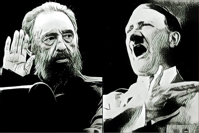 Fascismo y socialismo son lo mismo / A Estribor