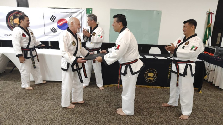 International Moo Do Won Tae Kwon Do Association evalúo a Cintas Negras y Grados Mayores de Chiapas 