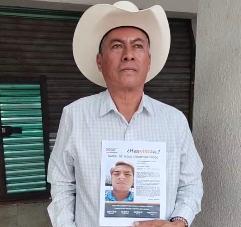 Daniel Champo cumple dos semanas desaparecido