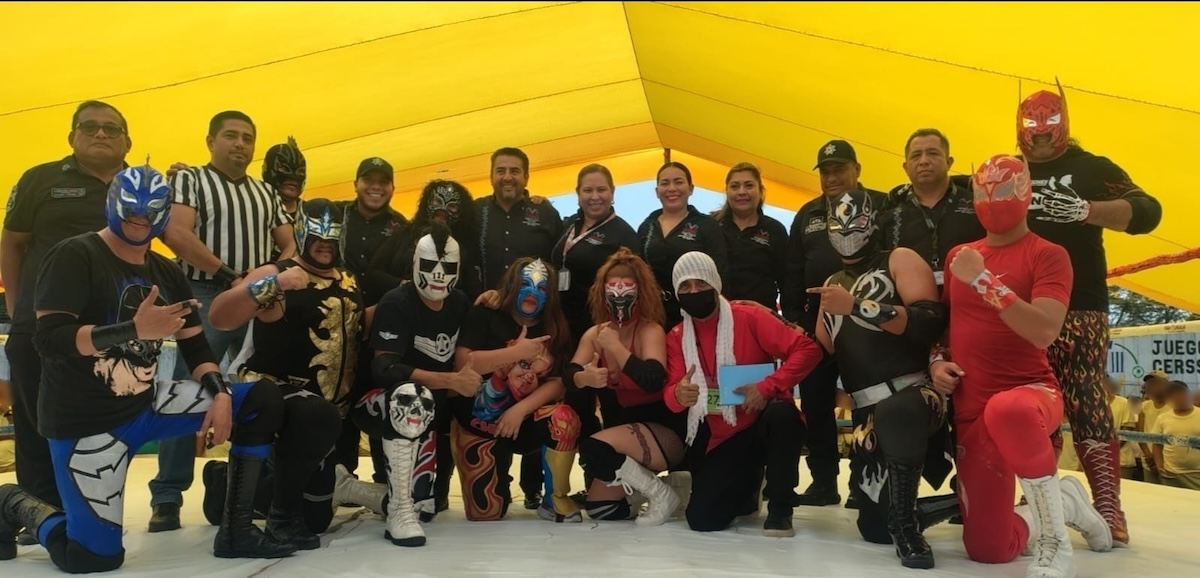 CERSS No. 03 de Tapachula realiza pastorela y función de lucha libre